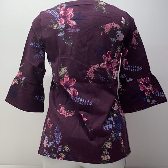 🔥JOULES SWEATER WOMENS SZ 6 (M) New 100% cotton burgundy - Picture 12 of 12